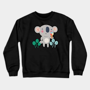 Ice cream koala Crewneck Sweatshirt